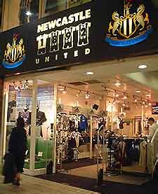newcastle united shop online